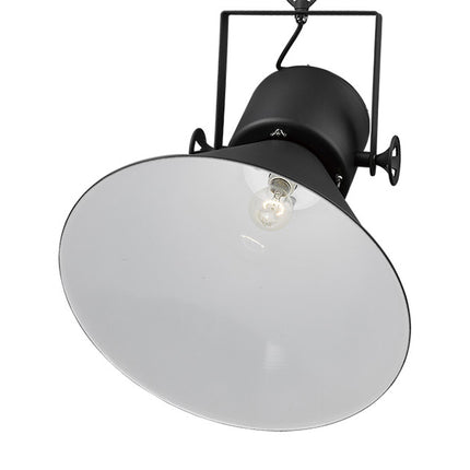 Crew Matte Black 1-Light Adjustable Pendant Light Home Decor > Lighting > Ceiling Lights > Pendant Lights TriadCommerceInc