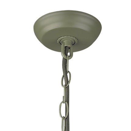 Crew Green Adjustable Cone Steel Pendant Light Home Decor > Lighting > Ceiling Lights > Pendant Lights TriadCommerceInc