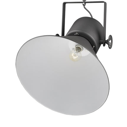 Crew Gray Adjustable Cone Pendant Light Home Decor > Lighting > Ceiling Lights > Pendant Lights TriadCommerceInc