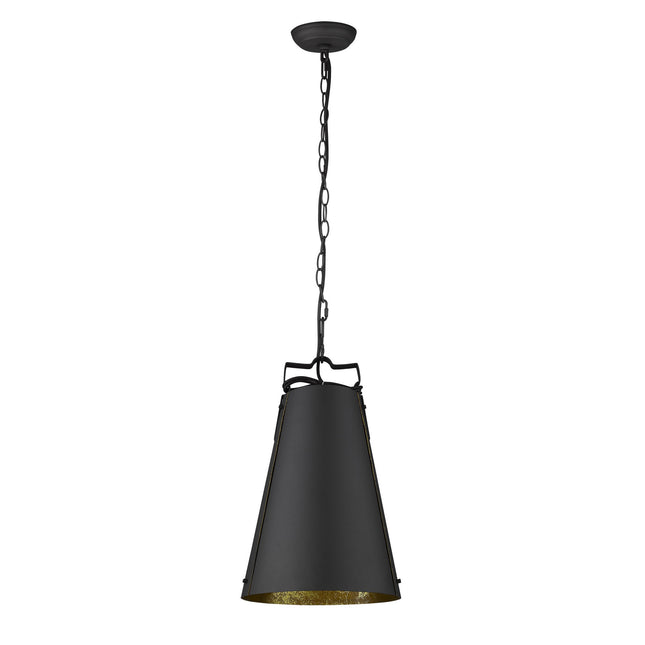 Faza 1-Light Matte Black Pendant Home Decor > Lighting > Ceiling Lights > Pendant Lights TriadCommerceInc Default Title