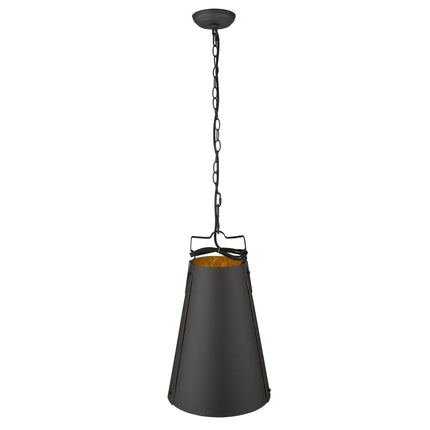 Faza 1-Light Matte Black Pendant Home Decor > Lighting > Ceiling Lights > Pendant Lights TriadCommerceInc