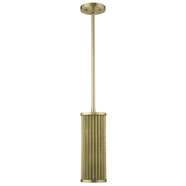 Basetti 1-Light Gold Pendant Home Decor > Lighting > Ceiling Lights > Pendant Lights TriadCommerceInc Default Title