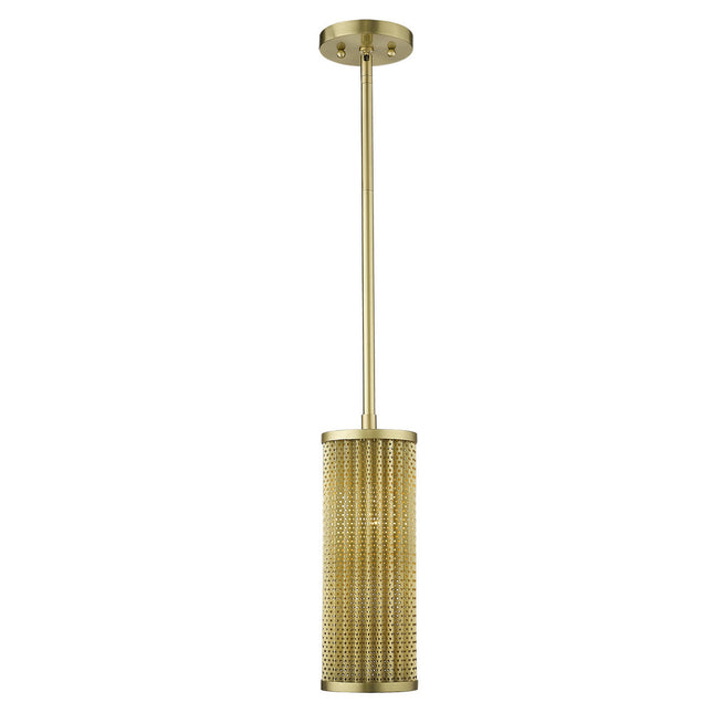 Basetti 1-Light Gold Pendant Home Decor > Lighting > Ceiling Lights > Pendant Lights TriadCommerceInc