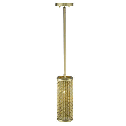 Basetti 1-Light Gold Pendant Home Decor > Lighting > Ceiling Lights > Pendant Lights TriadCommerceInc