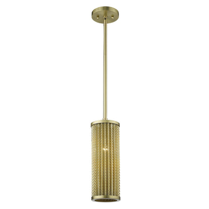 Basetti 1-Light Gold Pendant Home Decor > Lighting > Ceiling Lights > Pendant Lights TriadCommerceInc
