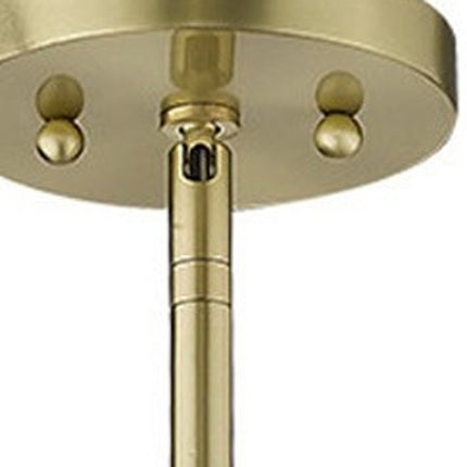 Basetti 1-Light Gold Pendant Home Decor > Lighting > Ceiling Lights > Pendant Lights TriadCommerceInc
