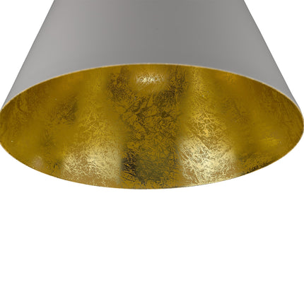 Knell 1-Light White Pendant Home Decor > Lighting > Ceiling Lights > Pendant Lights TriadCommerceInc