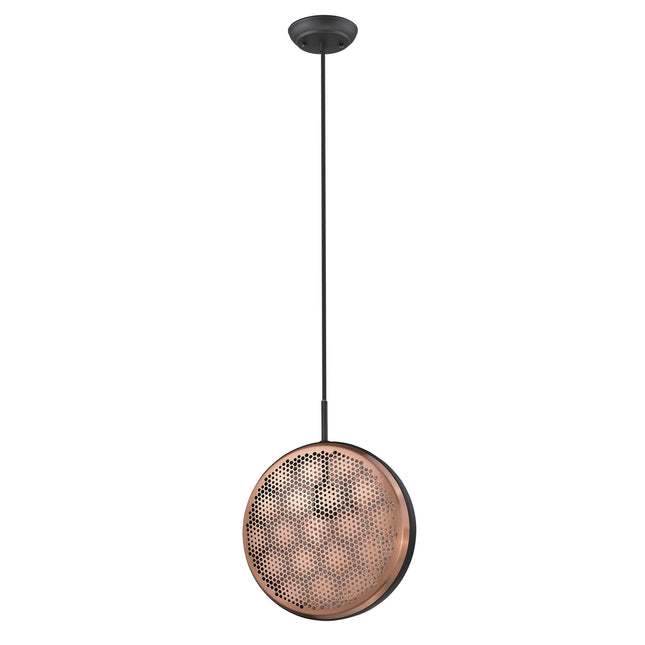 Tholos 1-Light Matte Black Pendant Home Decor > Lighting > Ceiling Lights > Pendant Lights TriadCommerceInc Default Title
