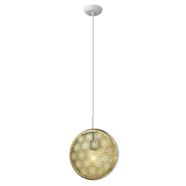 Tholos 1-Light White Pendant Home Decor > Lighting > Ceiling Lights > Pendant Lights TriadCommerceInc Default Title