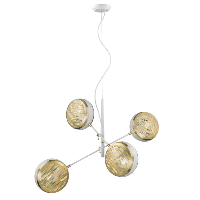 Tholos 4-Light White Pendant Home Decor > Lighting > Ceiling Lights > Pendant Lights TriadCommerceInc Default Title