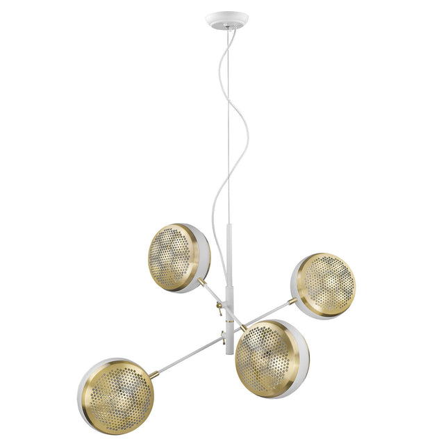 Tholos 4-Light White Pendant Home Decor > Lighting > Ceiling Lights > Pendant Lights TriadCommerceInc