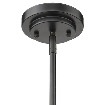 Amoret 4-Light Matte Black Convertible Pendant Light Home Decor > Lighting > Ceiling Lights > Pendant Lights TriadCommerceInc