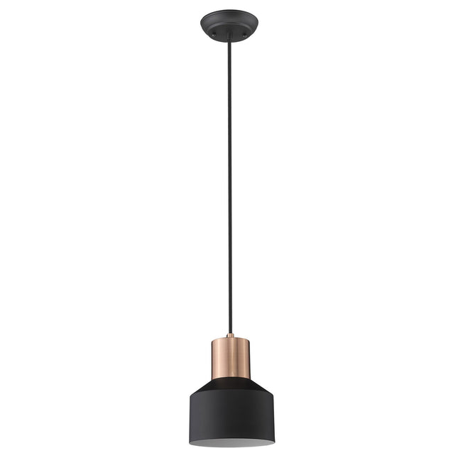 Matte Black and Rose Gold Pendant Light Home Decor > Lighting > Ceiling Lights > Pendant Lights TriadCommerceInc Default Title