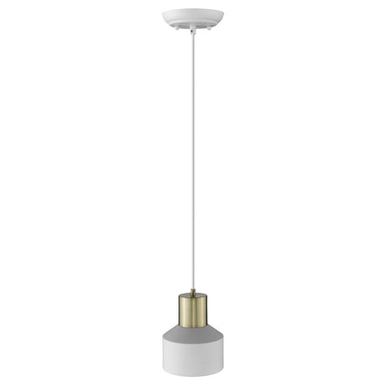 White and Gold Modern Pendant Light Fixture Home Decor > Lighting > Ceiling Lights > Pendant Lights TriadCommerceInc
