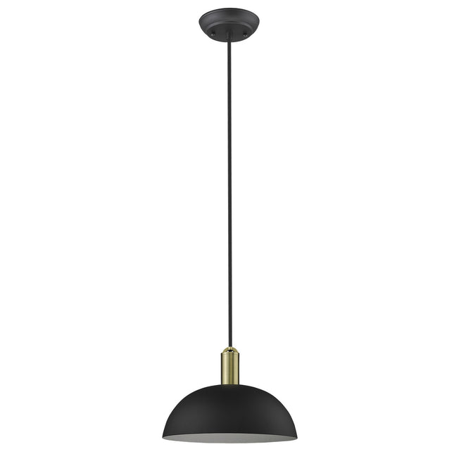 Ingo Matte Black 1-Light Pendant Light Fixture Home Decor > Lighting > Ceiling Lights > Pendant Lights TriadCommerceInc Default Title