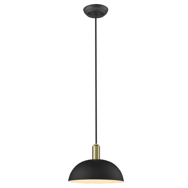 Ingo Matte Black 1-Light Pendant Light Fixture Home Decor > Lighting > Ceiling Lights > Pendant Lights TriadCommerceInc