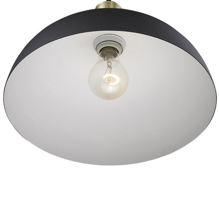 Ingo Matte Black 1-Light Pendant Light Fixture Home Decor > Lighting > Ceiling Lights > Pendant Lights TriadCommerceInc