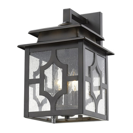 Calvert 3-Light Oil Rubbed Bronze Wall Sconce with Seedy Glass Home Decor > Lighting > Wall Lighting > Wall Sconces TriadCommerceInc