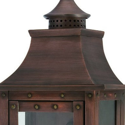 St Charles 2-Light Copper Patina Colonial Wall Light Home Decor > Lighting > Wall Lighting > Wall Sconces TriadCommerceInc