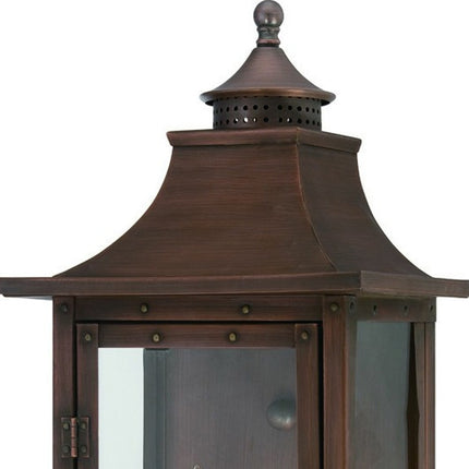 St Charles 2-Light Copper Patina Colonial Wall Sconce Home Decor > Lighting > Wall Lighting > Wall Sconces TriadCommerceInc