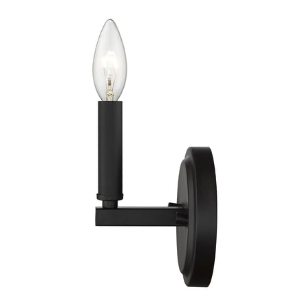 Matte Black One Light Minimalist Wall Sconce Home Decor > Lighting > Wall Lighting > Wall Sconces TriadCommerceInc