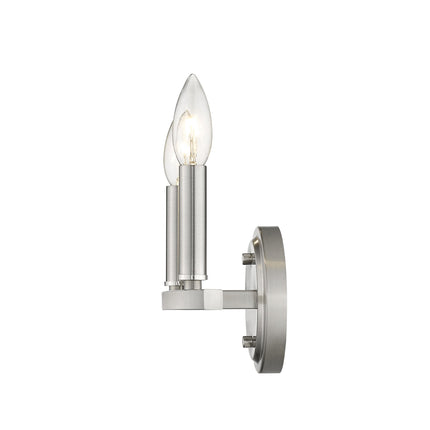 Two Light Silver Wall Sconce Minimalist Lighting Fixture Home Decor > Lighting > Wall Lighting > Wall Sconces TriadCommerceInc