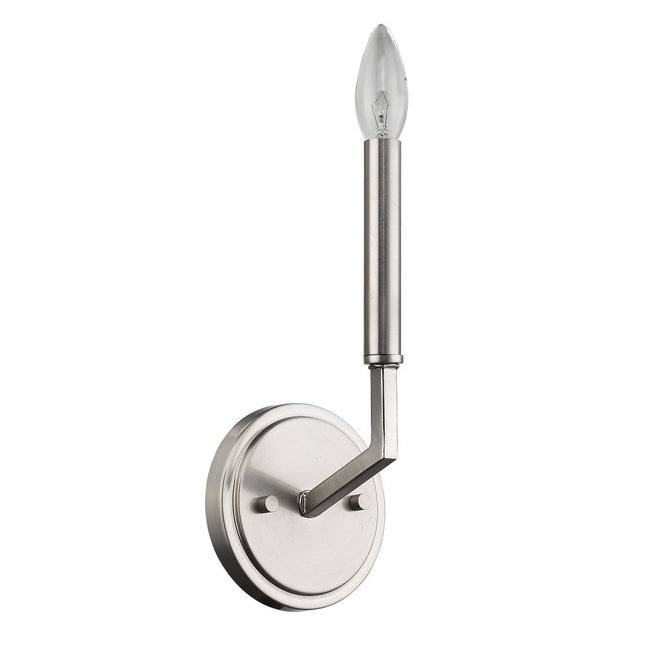 Minimalist Silver Wall Sconce Home Decor > Lighting > Wall Lighting > Wall Sconces TriadCommerceInc