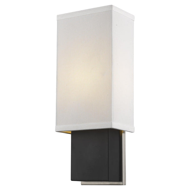 Rectangular Wall Sconce with Linen Fabric Shade Home Decor > Lighting > Wall Lighting > Wall Sconces TriadCommerceInc