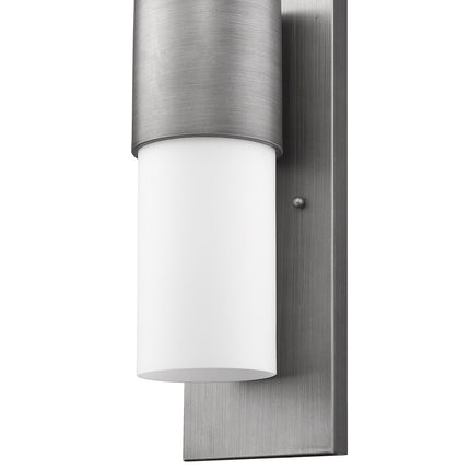 Contemporary Brushed Silver White Wall Light Modern Indoor Lighting Home Decor > Lighting > Wall Lighting > Wall Sconces TriadCommerceInc