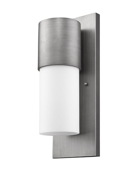 Contemporary Brushed Silver White Wall Light Modern Indoor Lighting Home Decor > Lighting > Wall Lighting > Wall Sconces TriadCommerceInc