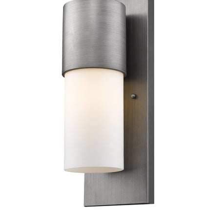 Contemporary Brushed Silver White Wall Light Modern Indoor Lighting Home Decor > Lighting > Wall Lighting > Wall Sconces TriadCommerceInc