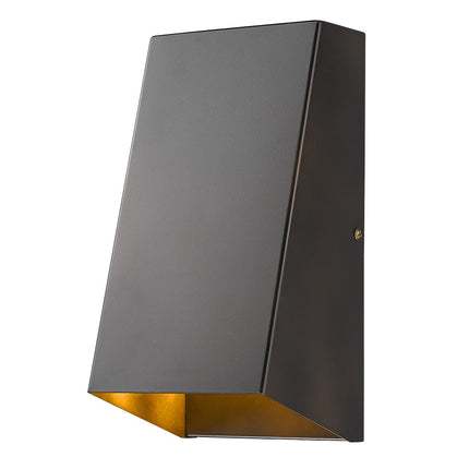 Antique Bronze Geometric Wall Sconce Home Decor > Lighting > Wall Lighting > Wall Sconces TriadCommerceInc