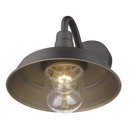 Antique Bronze Shallow Plate Shape Wall Light Home Decor > Lighting > Wall Lighting > Wall Sconces TriadCommerceInc