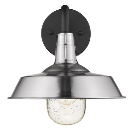 Silver Shallow Plate Shape Wall Light Home Decor > Lighting > Wall Lighting > Wall Sconces TriadCommerceInc