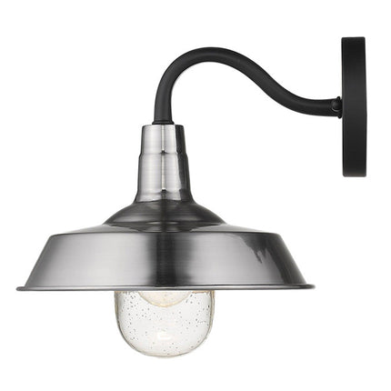 Silver Shallow Plate Shape Wall Light Home Decor > Lighting > Wall Lighting > Wall Sconces TriadCommerceInc