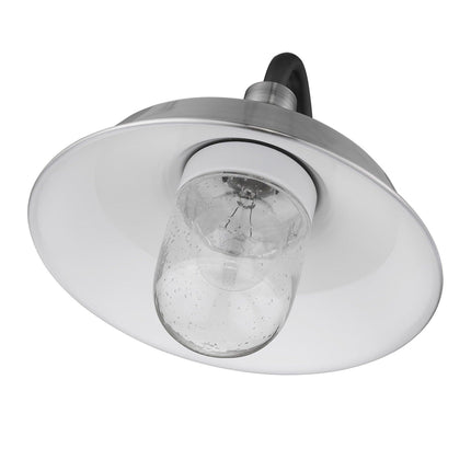 Silver Shallow Plate Shape Wall Light Home Decor > Lighting > Wall Lighting > Wall Sconces TriadCommerceInc