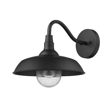 Burry 1-Light Matte Black Wall Light Home Decor > Lighting > Wall Lighting > Wall Sconces TriadCommerceInc