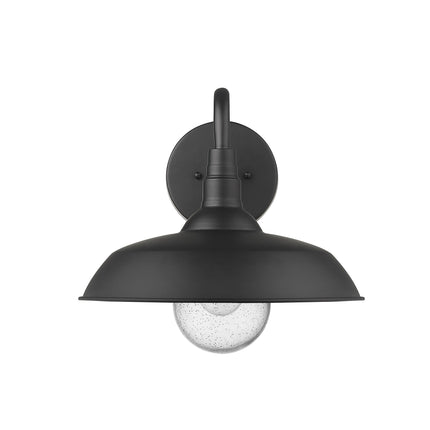 Burry 1-Light Matte Black Wall Light Home Decor > Lighting > Wall Lighting > Wall Sconces TriadCommerceInc