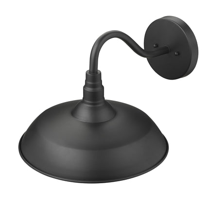 Burry 1-Light Matte Black Wall Light Home Decor > Lighting > Wall Lighting > Wall Sconces TriadCommerceInc