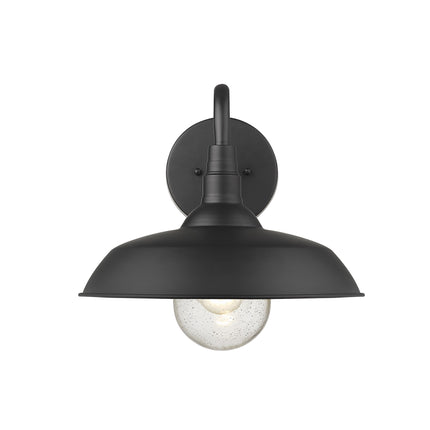Burry 1-Light Matte Black Wall Light Home Decor > Lighting > Wall Lighting > Wall Sconces TriadCommerceInc