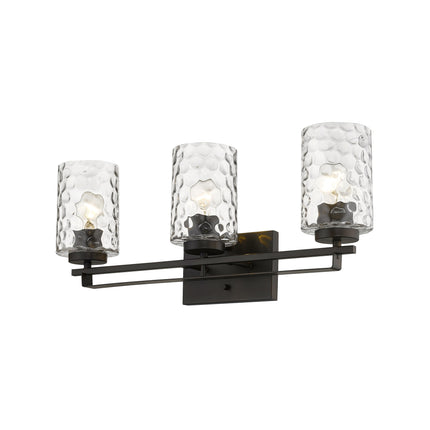 Livvy 3-Light Oil Rubbed Bronze Vanity Light Fixture Home Decor > Lighting > Wall Lighting > Wall Sconces TriadCommerceInc
