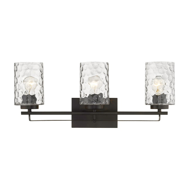 Livvy 3-Light Oil Rubbed Bronze Vanity Light Fixture Home Decor > Lighting > Wall Lighting > Wall Sconces TriadCommerceInc