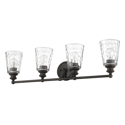 Mae 4-Light Oil Rubbed Bronze Vanity Light Fixture Home Decor > Lighting > Wall Lighting > Wall Sconces TriadCommerceInc