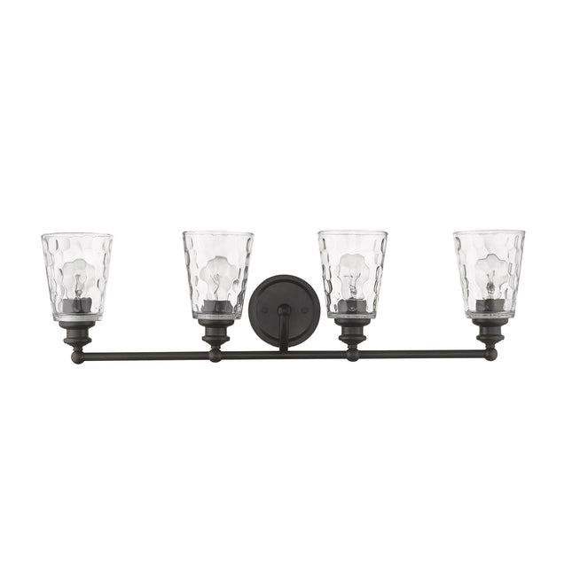 Mae 4-Light Oil Rubbed Bronze Vanity Light Fixture Home Decor > Lighting > Wall Lighting > Wall Sconces TriadCommerceInc