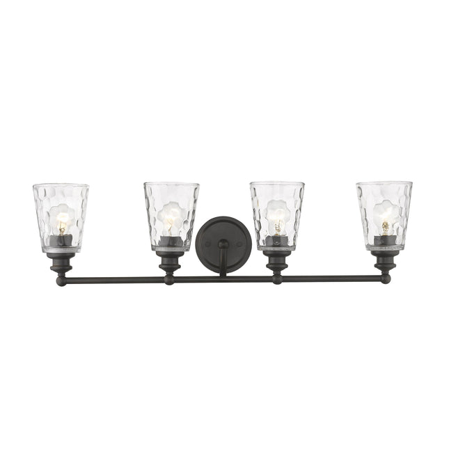 Mae 4-Light Oil Rubbed Bronze Vanity Light Fixture Home Decor > Lighting > Wall Lighting > Wall Sconces TriadCommerceInc