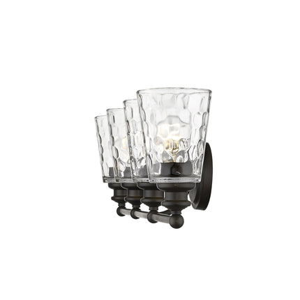 Mae 4-Light Oil Rubbed Bronze Vanity Light Fixture Home Decor > Lighting > Wall Lighting > Wall Sconces TriadCommerceInc