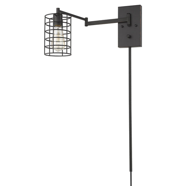 Industrial Bronze Metal Wall Sconce Home Decor > Lighting > Wall Lighting > Wall Sconces TriadCommerceInc