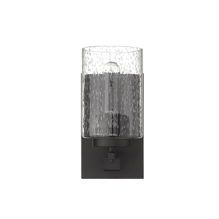 Bronze Metal Textured Glass Wall Sconce Light Fixture Home Decor > Lighting > Wall Lighting > Wall Sconces TriadCommerceInc