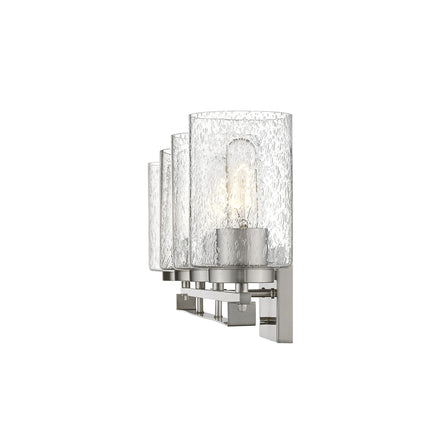 Orella 4-Light Satin Nickel Modern Vanity Light Fixture Home Decor > Lighting > Wall Lighting > Wall Sconces TriadCommerceInc