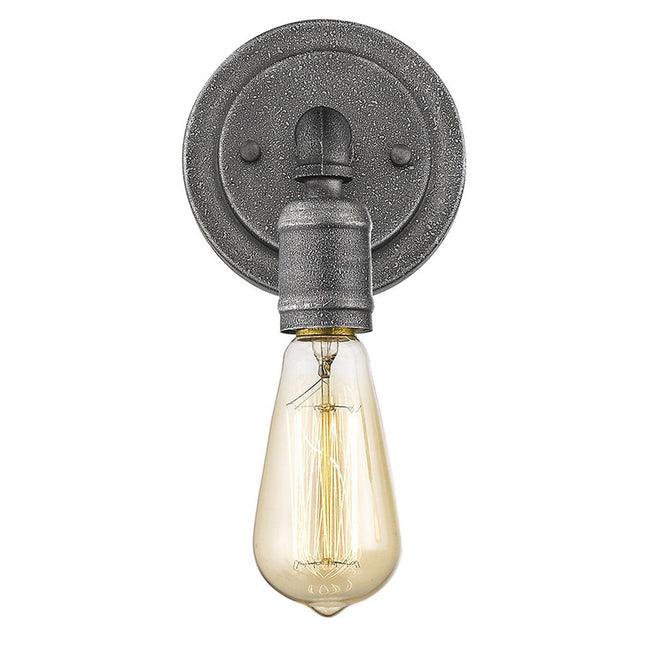Industrial Textured Gray Wall Light Home Decor > Lighting > Wall Lighting > Wall Sconces TriadCommerceInc